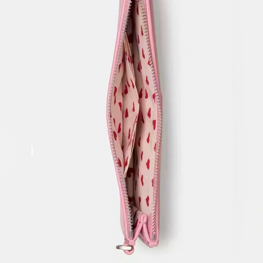 Kate Spade Yours Truly Envelope Wristlet Grapefruit Soda Pink